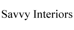 SAVVY INTERIORS trademark