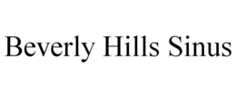 BEVERLY HILLS SINUS trademark