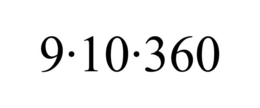 9·10·360 trademark