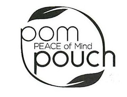 POM POUCH PEACE OF MIND trademark