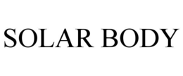 SOLAR BODY trademark