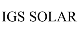IGS SOLAR trademark