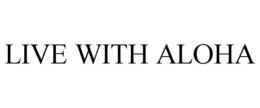 LIVE WITH ALOHA trademark