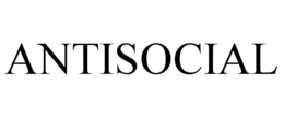 ANTISOCIAL trademark