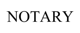 NOTARY trademark