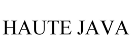 HAUTE JAVA trademark