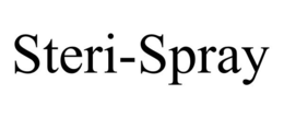 STERI-SPRAY trademark