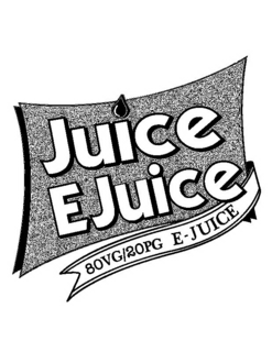 JUICE EJUICE 80VG/20PG E-JUICE trademark