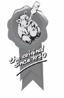 THE ORIGINAL SINCE 1970 trademark