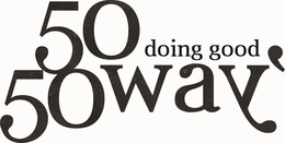 50 50 WAY DOING GOOD, trademark