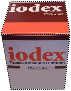 IODEX TOPICAL ANTISEPTIC OINTMENT REGULAR trademark