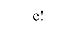E! trademark