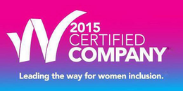 W CERTIFIED COMPANY LEADING THE WAY TO WOMEN INCLUSION trademark