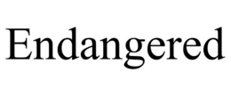 ENDANGERED trademark