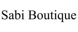 SABI BOUTIQUE trademark