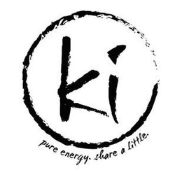 KI PURE ENERGY. SHARE A LITTLE. trademark