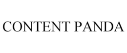 CONTENT PANDA trademark