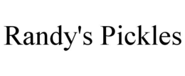 RANDY'S PICKLES trademark
