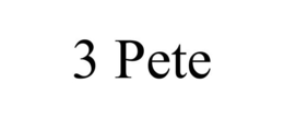 3 PETE trademark