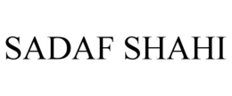 SADAF SHAHI trademark