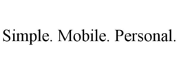 SIMPLE. MOBILE. PERSONAL. trademark