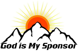 GOD IS MY SPONSOR trademark