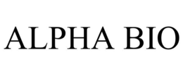 ALPHA BIO trademark