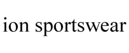 ION SPORTSWEAR trademark