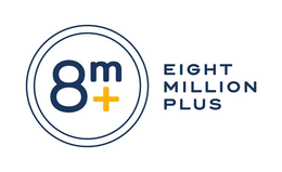 8M+ EIGHT MILLION PLUS trademark