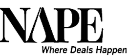 NAPE WHERE DEALS HAPPEN trademark