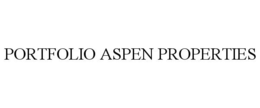 PORTFOLIO ASPEN PROPERTIES trademark
