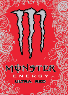 M MONSTER ENERGY ULTRA RED trademark