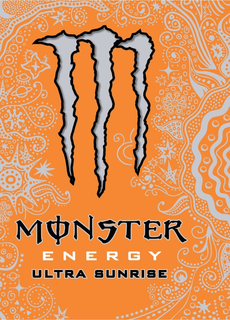 M MONSTER ENERGY ULTRA SUNRISE trademark