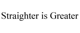 STRAIGHTER IS GREATER trademark