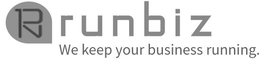 R RUNBIZ WE KEEP YOUR BUSINESS RUNNING. trademark