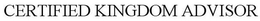 CERTIFIED KINGDOM ADVISOR trademark