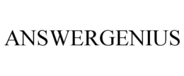 ANSWERGENIUS trademark