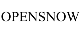 OPENSNOW trademark