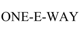 ONE-E-WAY trademark