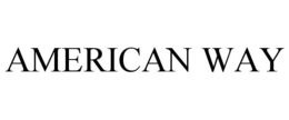 AMERICAN WAY trademark
