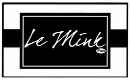 LE MINK FURS trademark