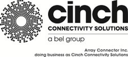 CINCH CONNECTIVITY SOLUTIONS A BEL GROUP ARRAY CONNECTOR INC. DOING BUSINESS AS CINCH CONNECTIVITY SOLUTIONS trademark