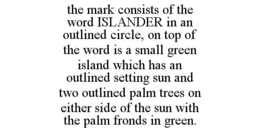 ISLANDER trademark