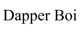 DAPPER BOI trademark