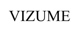 VIZUME trademark