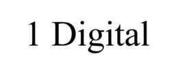 1 DIGITAL trademark