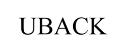 UBACK trademark