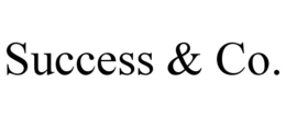 SUCCESS & CO. trademark