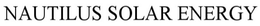 NAUTILUS SOLAR ENERGY trademark