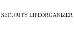 SECURITY LIFEORGANIZER trademark